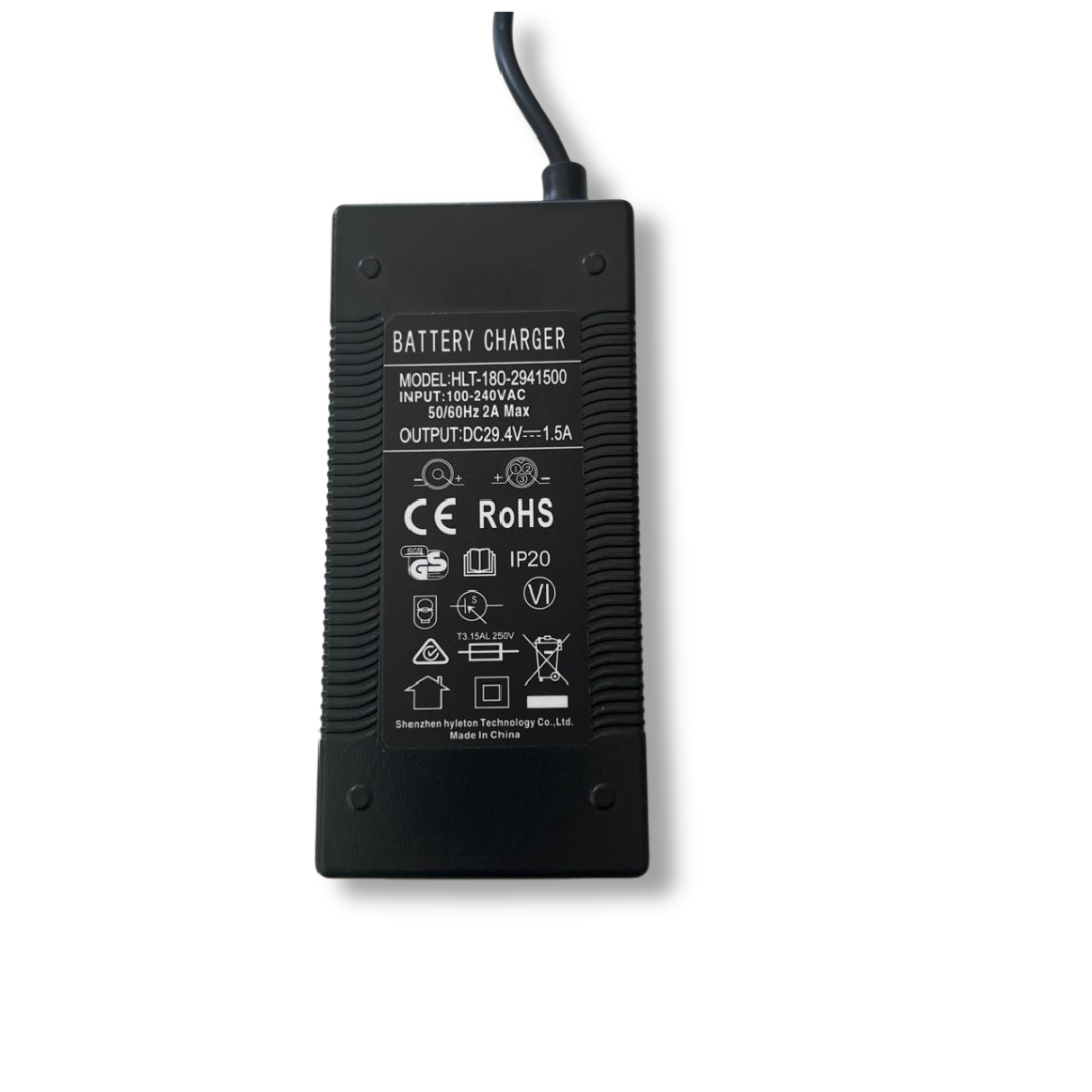 29.4V 1.5A Certified UL SAA RCM Electric Scooter, Electric Skateboard, E-bike Charger - Skateboard Australia