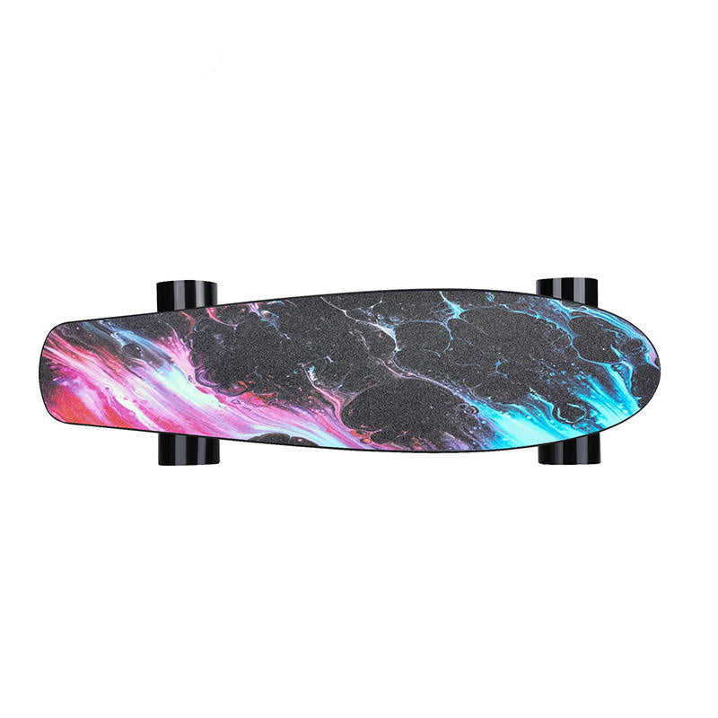 Cosmic Blaze – Flash Series 350W Single Kicktail Deck Electric Skateboard - Skateboard Australia