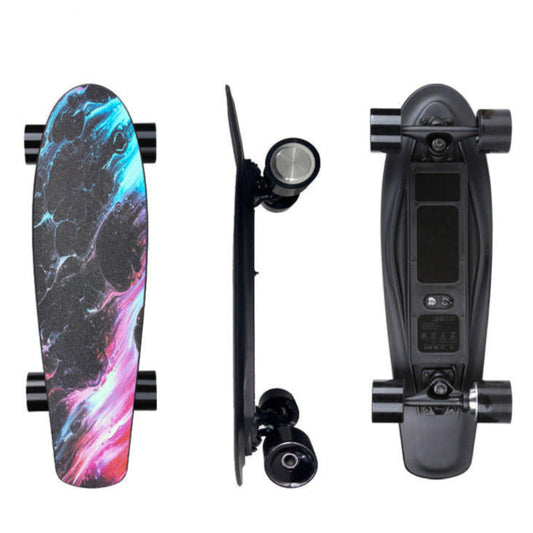 Cosmic Blaze β Flash Series 350W Single Kicktail Deck Electric Skateboard - Skateboard Australia