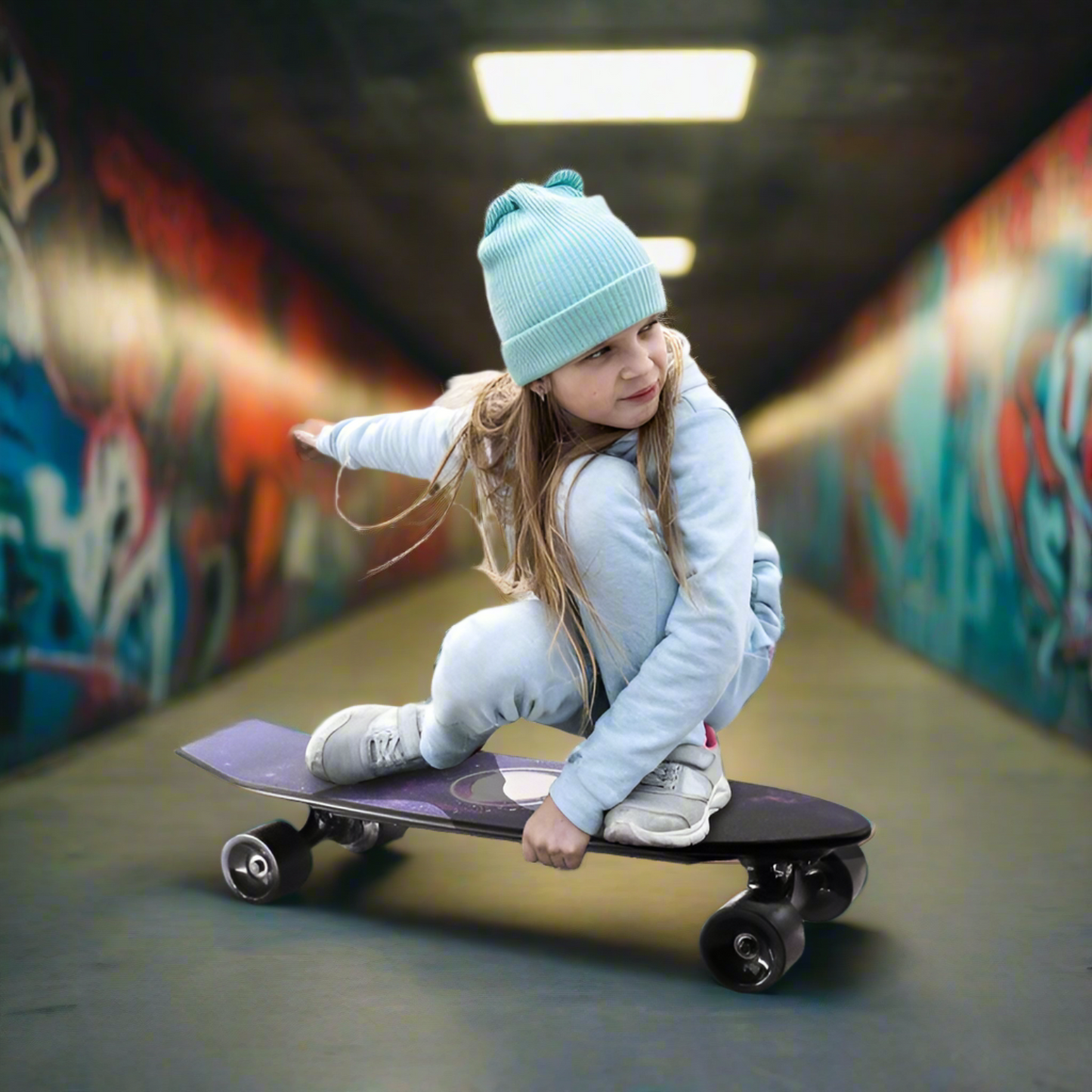 Galaxy 3: 350W Eclipse Electric Skateboard - Skateboard Australia