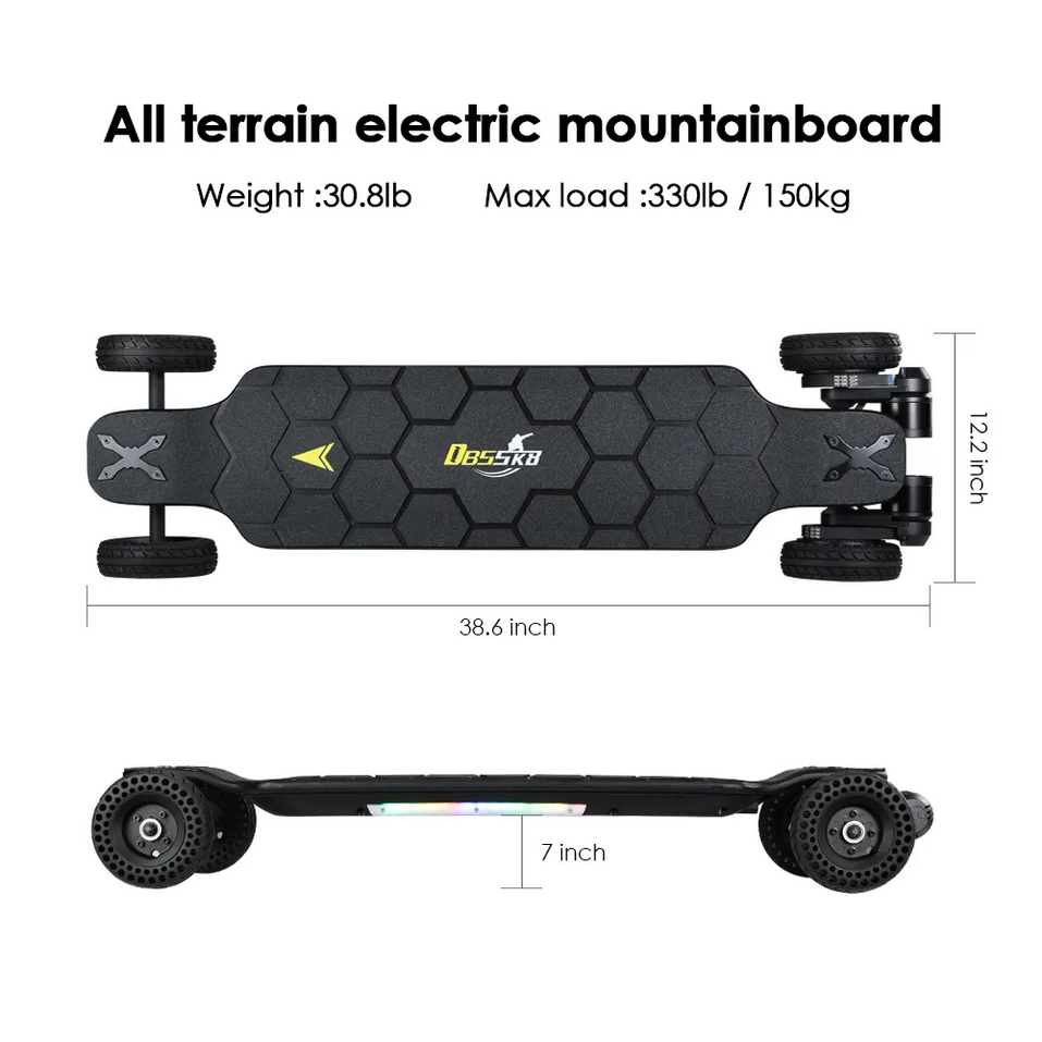 X-Treme Rider: High Speed Off-Road Electric Skateboard X7 S3 - Skateboard Australia