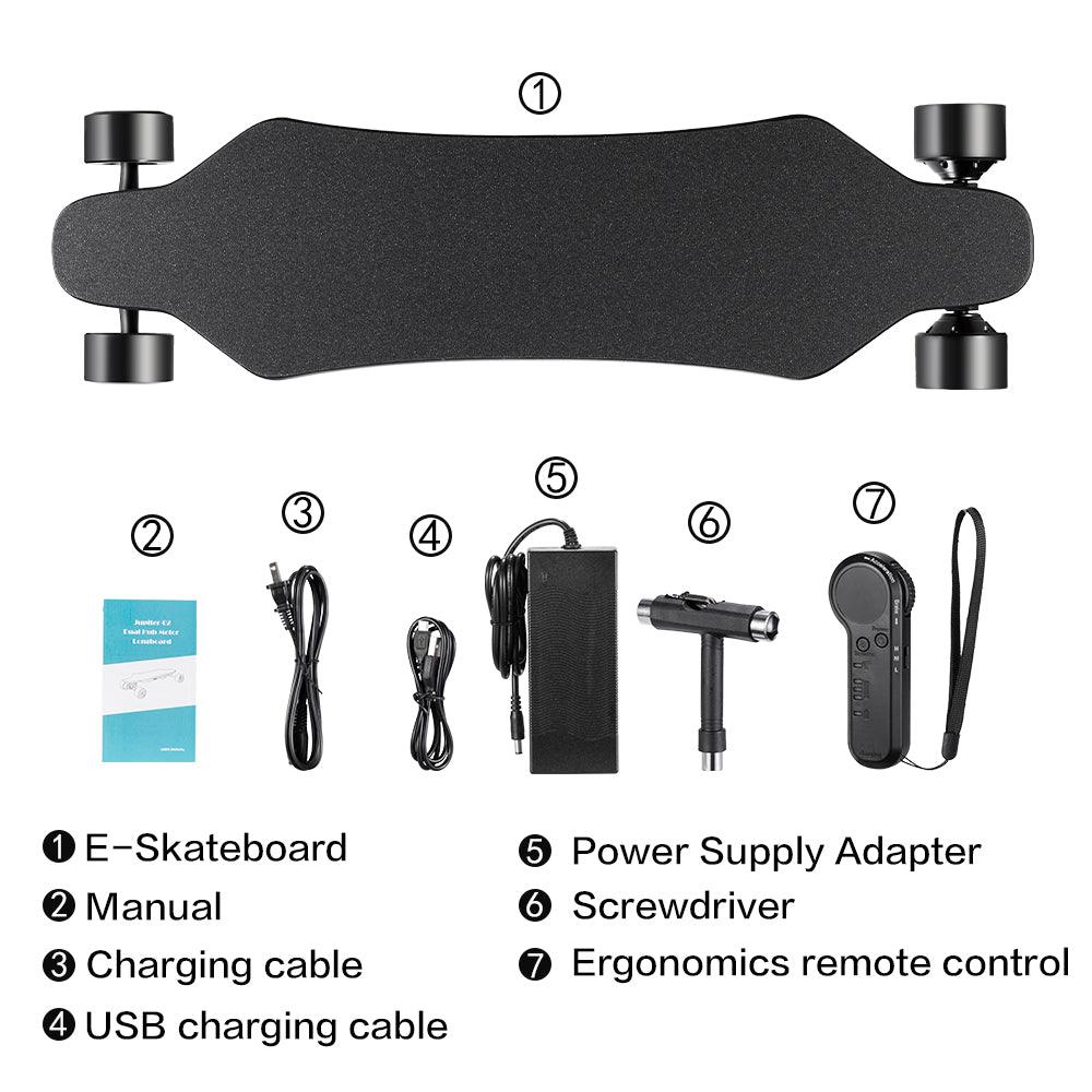 450W*2 Longboard Electric Skateboard X4 - Skateboard Australia