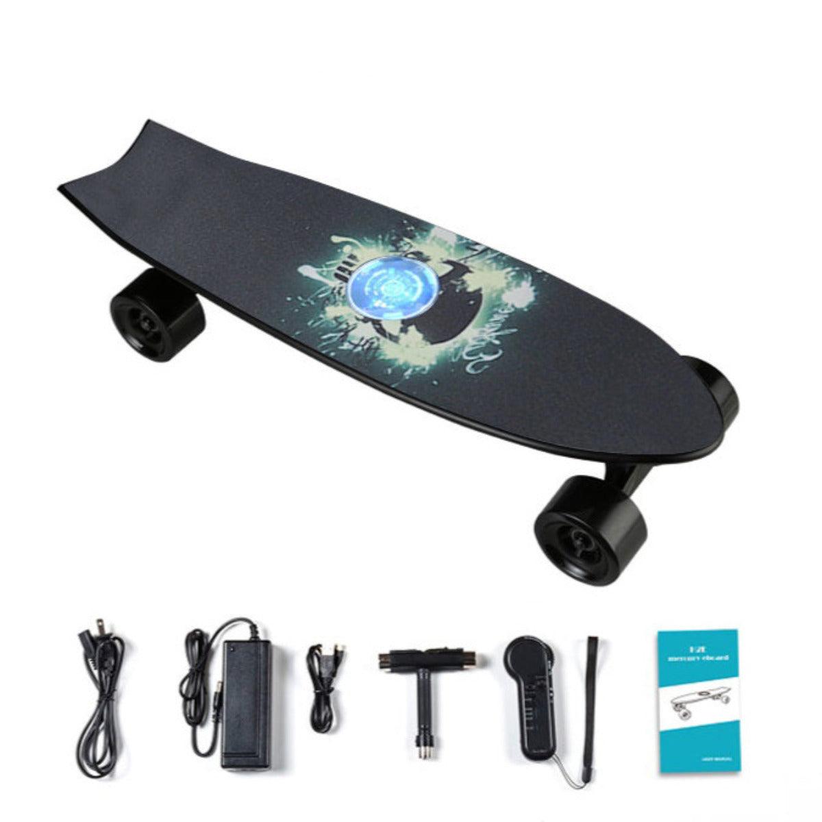Scary Skull Electric Skateboard - Skateboard Australia