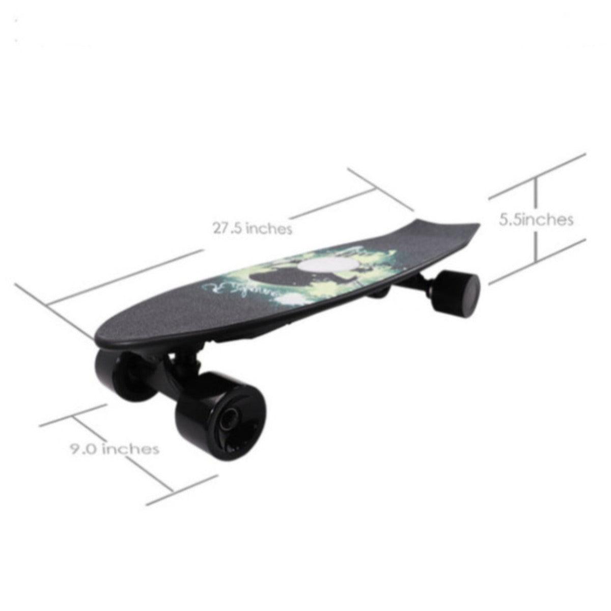 Scary Skull Electric Skateboard - Skateboard Australia