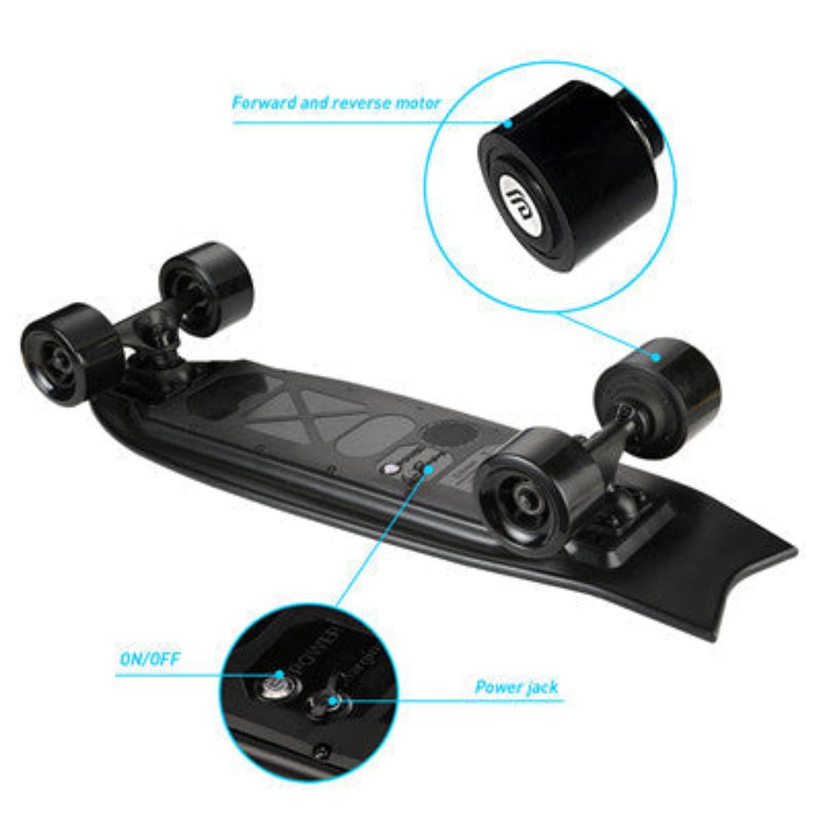 Scary Skull Electric Skateboard - Skateboard Australia