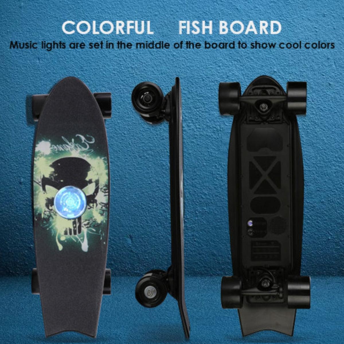 Scary Skull Electric Skateboard - Skateboard Australia