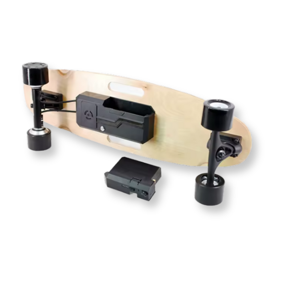 VoltEdge Flex – 700W Dual Motor Electric Skateboard with Removable Battery