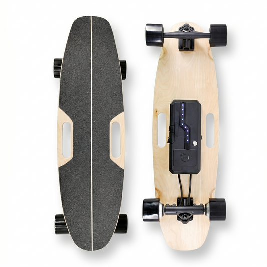 VoltEdge Flex – 700W Dual Motor Electric Skateboard with Removable Battery