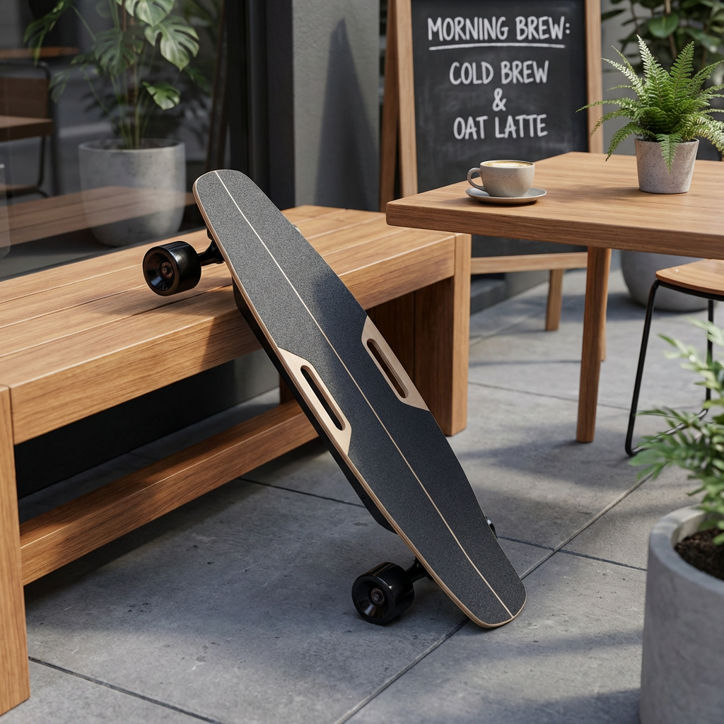 VoltEdge Flex – 700W Dual Motor Electric Skateboard with Removable Battery