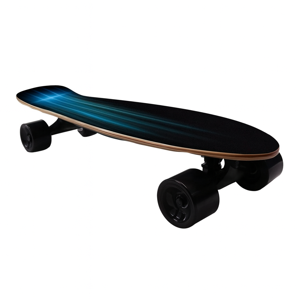 Blue Lightning: 350W Urban Cruiser Electric Skateboard - Skateboard Australia 