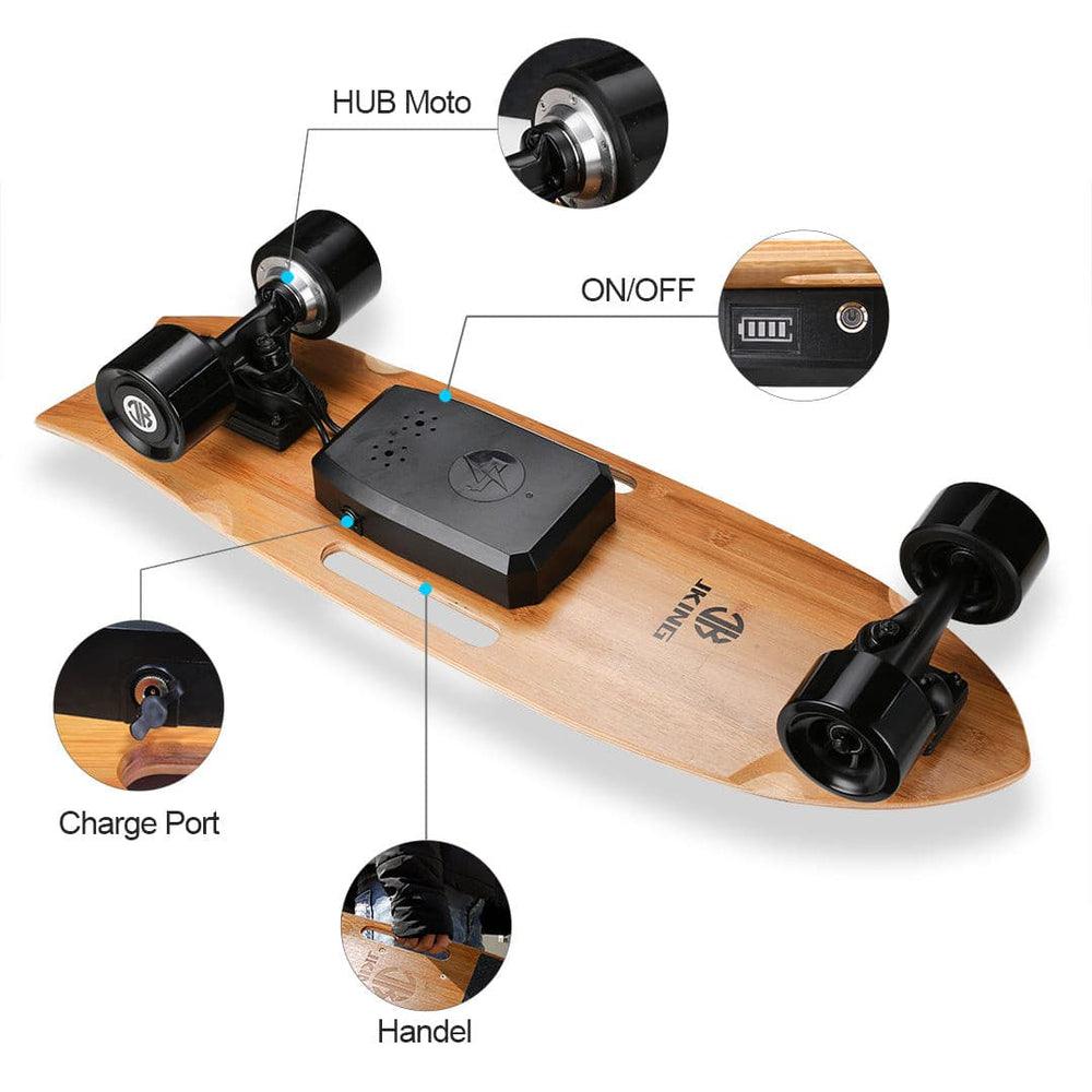 JKing 700W Dual Hub Motor Electric Skateboard - Skateboard Australia 