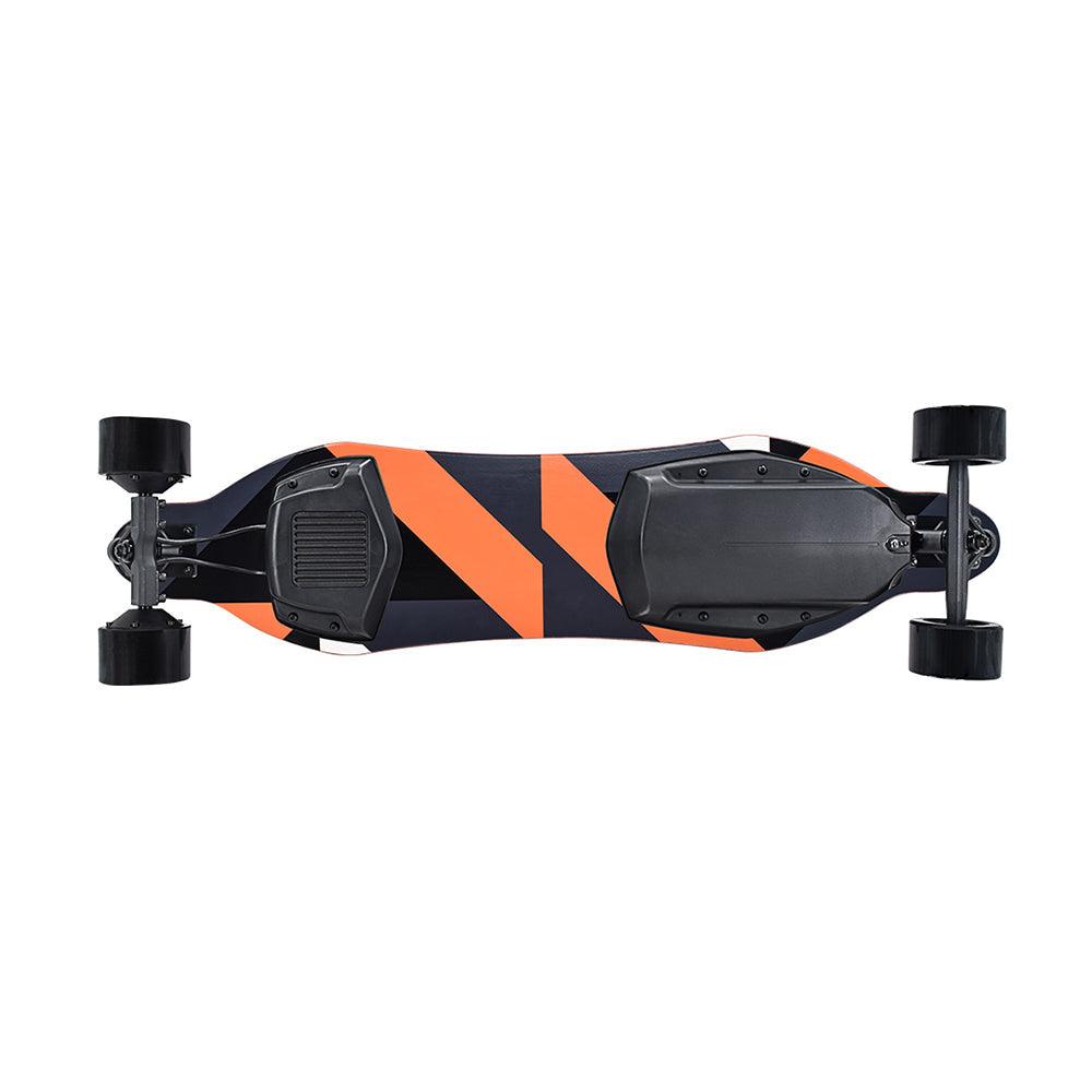 600W*2 Electric Longboard Skateboard Orange X10 - Skateboard Australia 