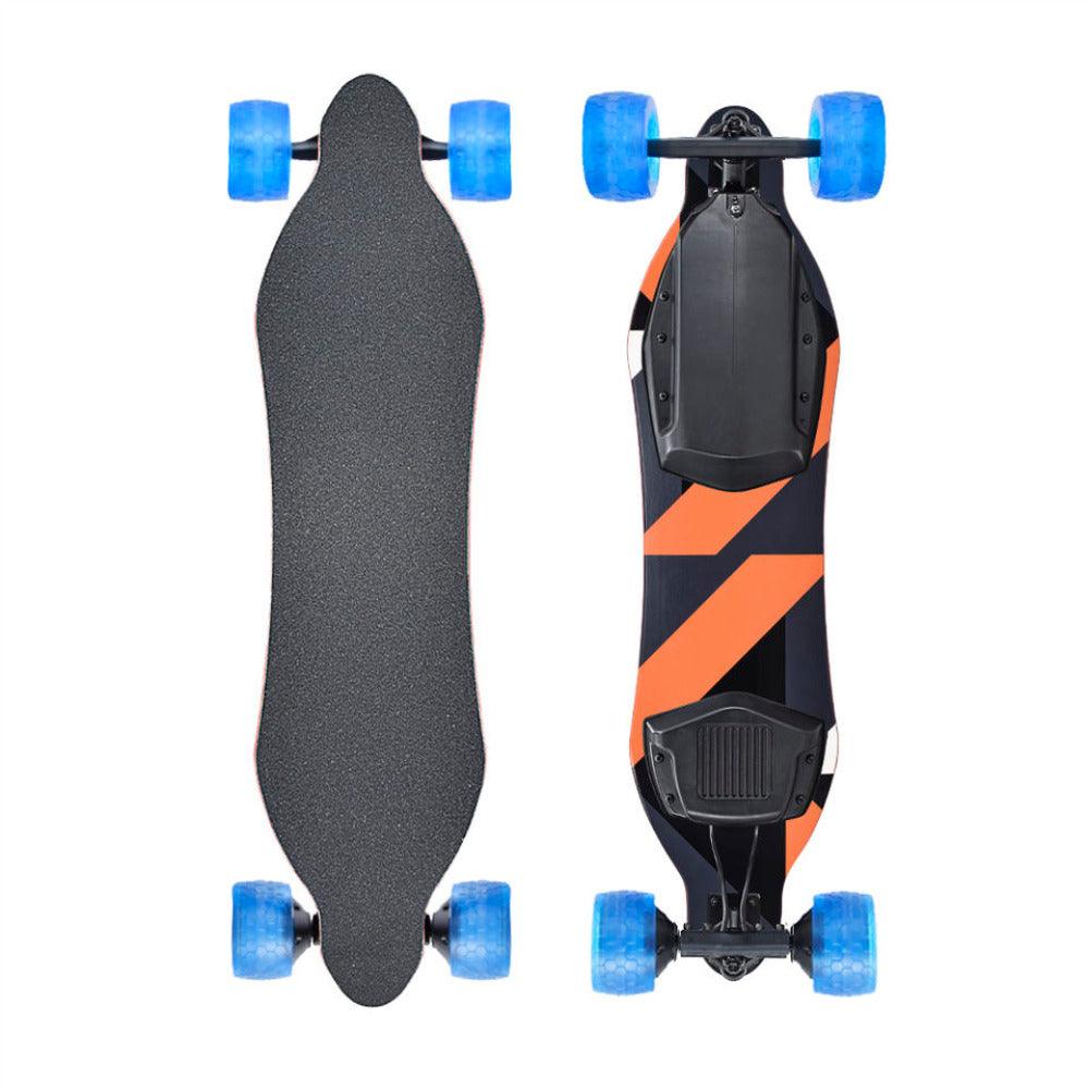 700W*2 Electric Longboard Skateboard Orange X10 With Cloud Wheels - Skateboard Australia 