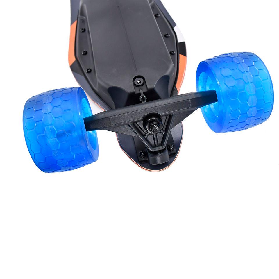 700W*2 Electric Longboard Skateboard Orange X10 With Cloud Wheels - Skateboard Australia 