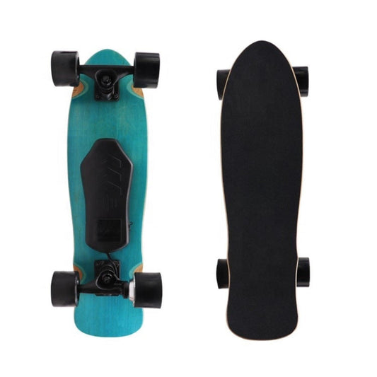 Black 7 Layers Maple 350W Electric Skateboard - Skateboard Australia 