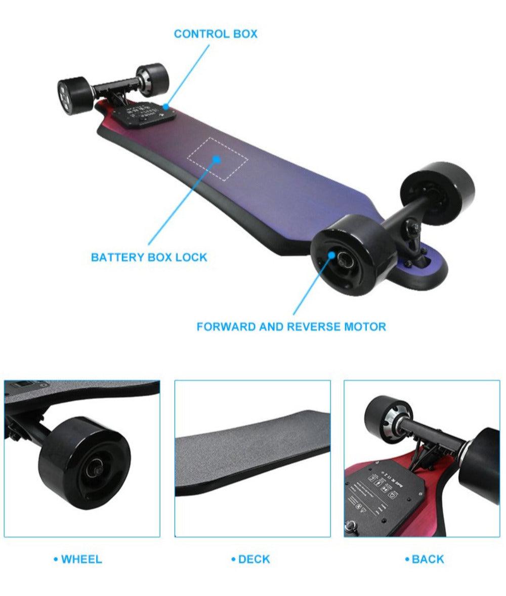 Electric Longboard Skateboard X6 - Skateboard Australia 